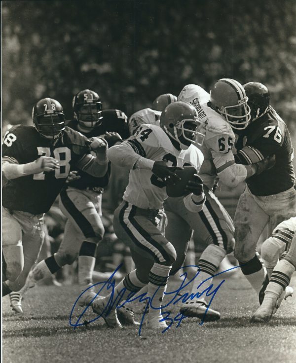 Autographed GREG PRUITT 8X10 Cleveland Browns Photo