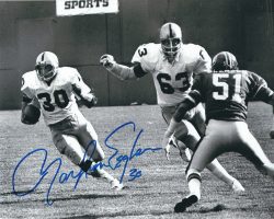 Autographed MARK VAN EEGHEN 8X10 Oakland Raiders photo