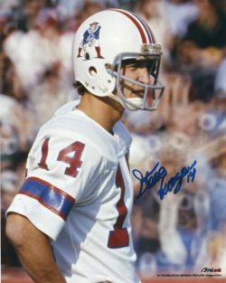 AUTOGRAPHED STEVE GROGAN 8x10 New England Patriots photo