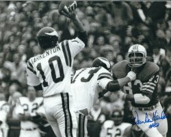 Autographed VERN DEN HERDER Miami Dolphins 8X10 Photo