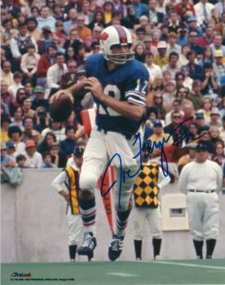 Autographed JOE FERGUSON 8X10 Buffalo Bills Photo