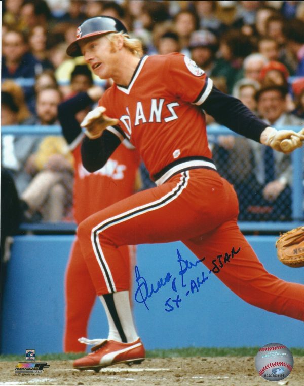 AUTOGRAPHED BUDDY BELL 8X10 Cleveland Indians photo