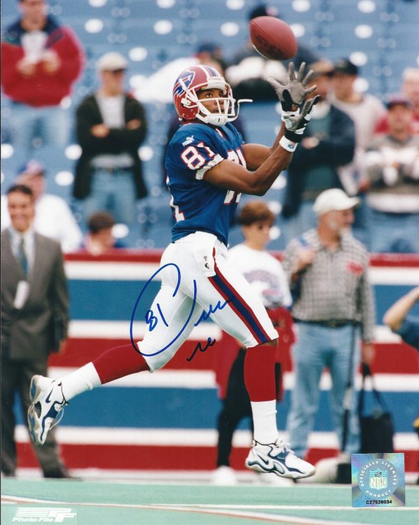Autographed PEERLESS PRICE 8X10 Buffalo Bills Photo