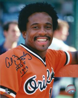 AUTOGRAPHED AL BUMBRY 8x10 Baltimore Orioles Photo