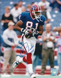 Autographed PEERLESS PRICE 8X10 Buffalo Bills Photo
