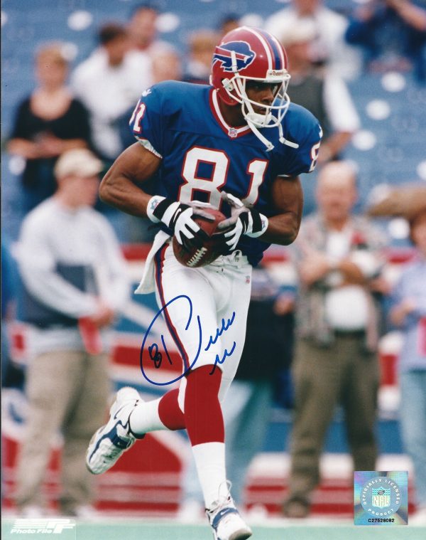 Autographed PEERLESS PRICE 8X10 Buffalo Bills Photo