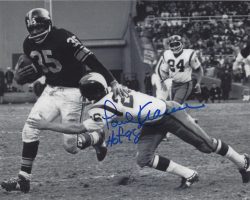 Autographed PAUL KRAUSE 8X10 Washington Redskins Photo