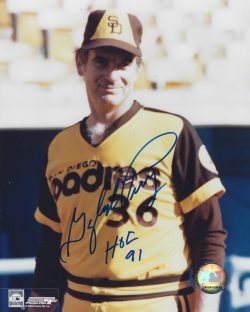 Autographed GAYLORD PERRY SAN DIEGO PADRES 8X10 photo