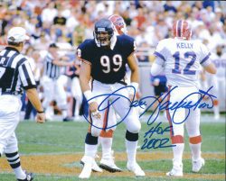 AUTOGRAPHED DAN HAMPTON 8x10 Chicago Bears Photo