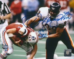 AUTOGRAPHED DAN HAMPTON 8x10 Chicago Bears Photo
