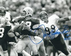 AUTOGRAPHED DAN HAMPTON 8x10 Chicago Bears Photo