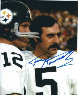 Autographed Terry Hanratty 8x10 Pittsburgh Steelers Photo