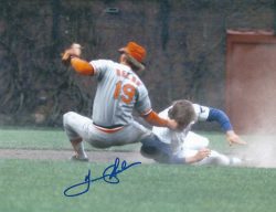 AUTOGRAPHED TOMMY HELMS 8x10 Houston Astros Photo