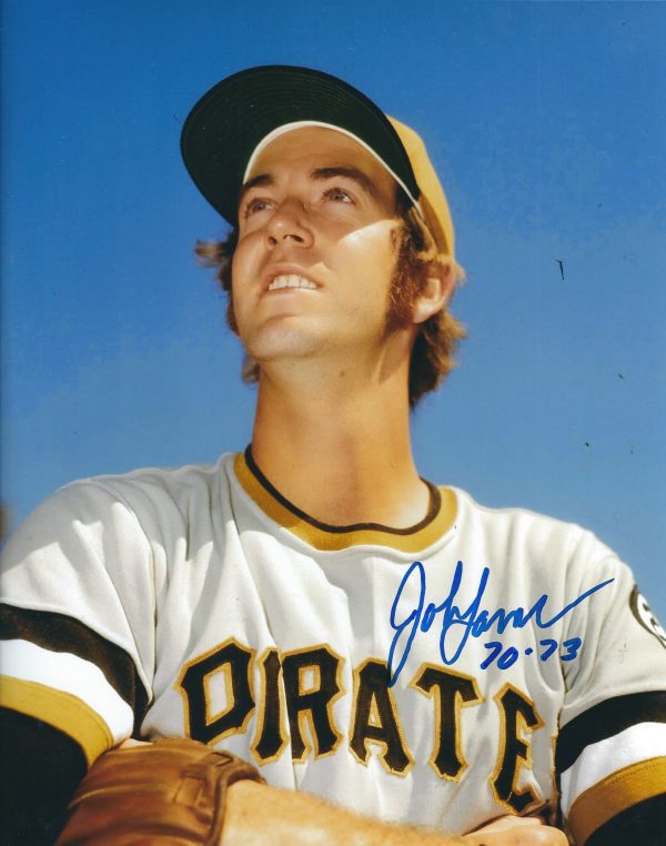 AUTOGRAPHED JOHN LAMB 8x10 Pittsburgh Pirates photo