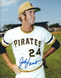 AUTOGRAPHED JOHN LAMB 8x10 Pittsburgh Pirates photo