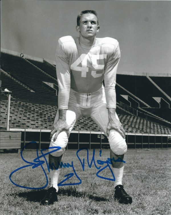 Autographed JOHNNY MAJORS 8x10 Tennessee Volunteers Photo