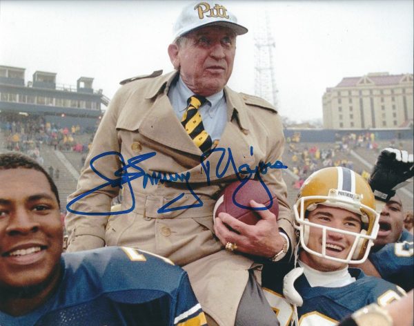 Autographed JOHNNY MAJORS 8x10 Pitt Panthers Photo
