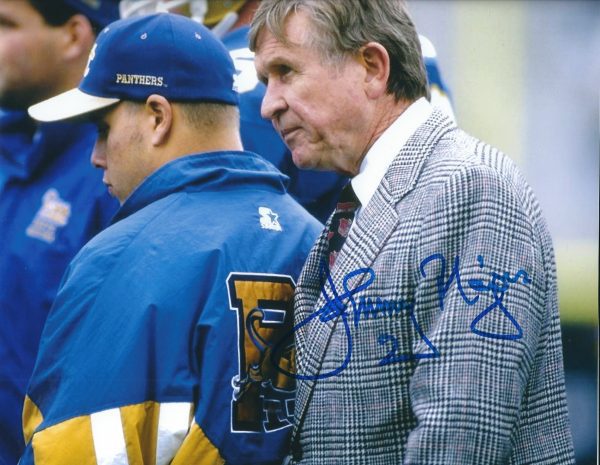 Autographed JOHNNY MAJORS 8x10 Pitt Panthers Photo