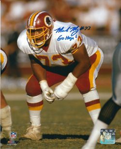 Autographed MARK MAY 8x10 Washington Redskins Photo