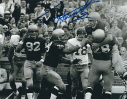 Autographed  Terry Hanratty  Notre Dame 8x10 Photo