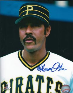 AUTOGRAPHED AMOS OTIS 8x10 Pittsburgh Pirates Photo