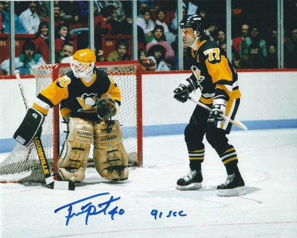 Autographed FRANK PIETRANGELO 8x10 Pittsburgh Penguins Photo