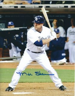 Autographed MATT STAIRS 8x10 San Diego Padres photo