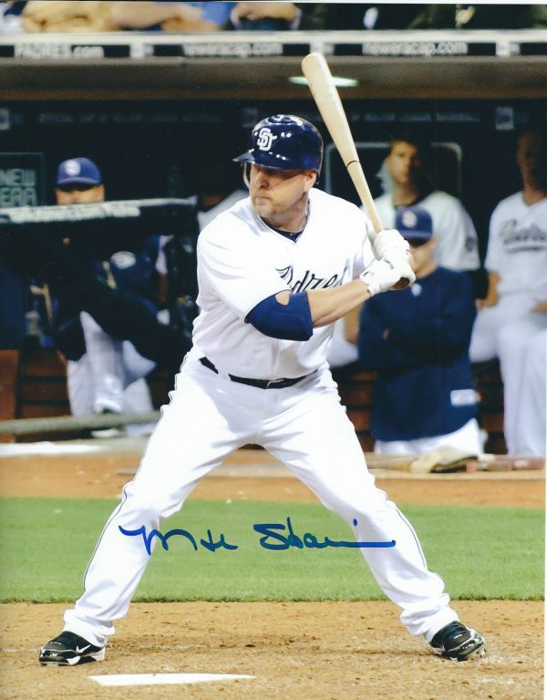Autographed MATT STAIRS 8x10 San Diego Padres photo
