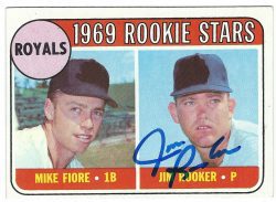 Autographed JIM ROOKER 1969 Topps  Card