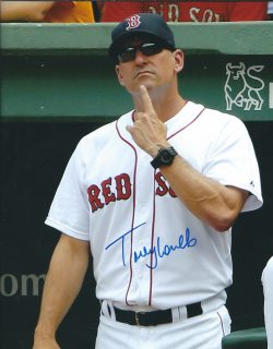 AUTOGRAPHED TOREY LOVULLO 8X10 Boston Red Sox photo