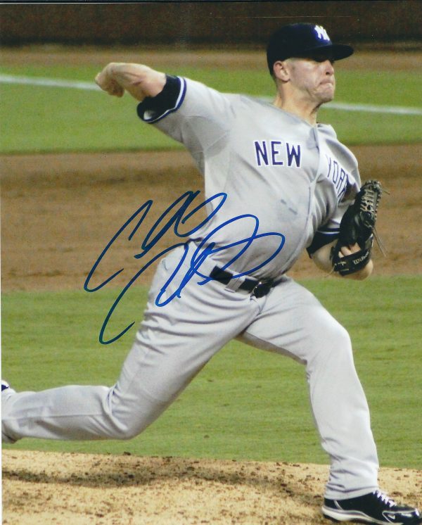 AUTOGRAPHED CALEB COTHAM 8x10 New York Yankees Photo