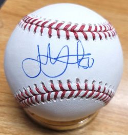 Signed Jordan Yamamota Rawlings Official Major League Baseball with COA