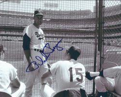 AUTOGRAPHED PHIL REGAN 8X10 Los Angeles Dodgers Photo