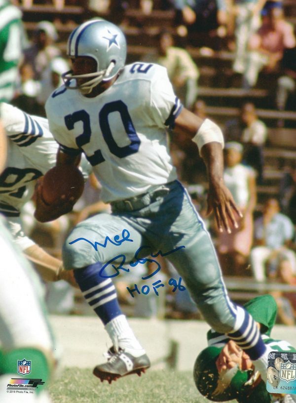 Autographed MEL RENFRO  8x10 Dallas Cowboys Photo