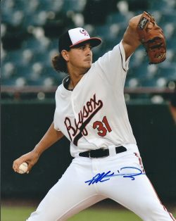AUTOGRAPHED JIMMY YACABONIS 8X10 Baltimore Orioles Photo