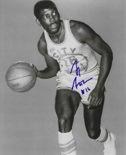 AUTOGRAPHED AL ATTLES 8X10 San Francisco Warriors photo