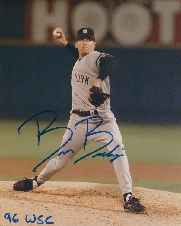 Autographed BRIAN BOEHRINGER 8X10 New York Yankees Photo