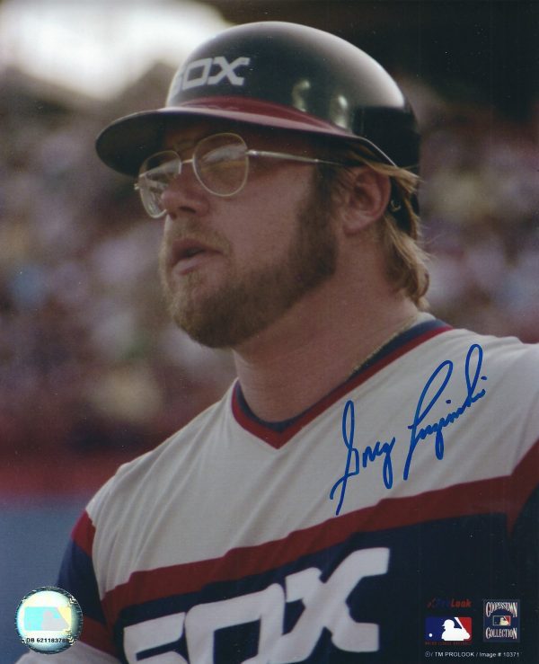 AUTOGRAPHED GREG LUZINSKI 8X10 Chicago White Sox Photo