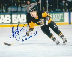Autographed SCOTT YOUNG 8x10 Pittsburgh Penguins Photo