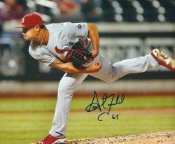 AUTOGRAPHED SAM TUIVAILALA 8x10 St. Louis Cardinals Photo