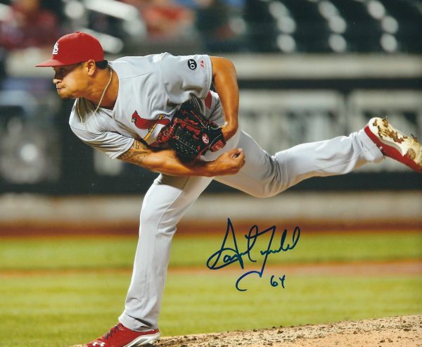 AUTOGRAPHED SAM TUIVAILALA 8x10 St. Louis Cardinals Photo
