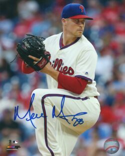 AUTOGRAPHED MIKE MORIN 8X10 Philadelphia Phillies Photo