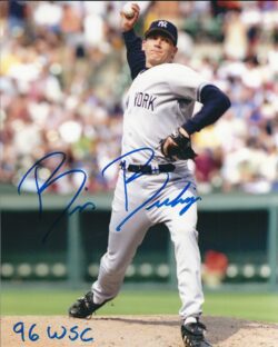 Autographed BRIAN BOEHRINGER 8X10 New York Yankees Photo