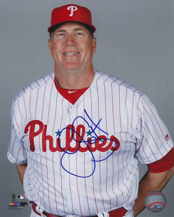 AUTOGRAPHED JIM GOTT 8X10 Philadelphia Phillies Photo