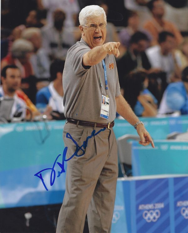 Autographed DEL HARRIS 8x10 Dallas Mavericks Photo