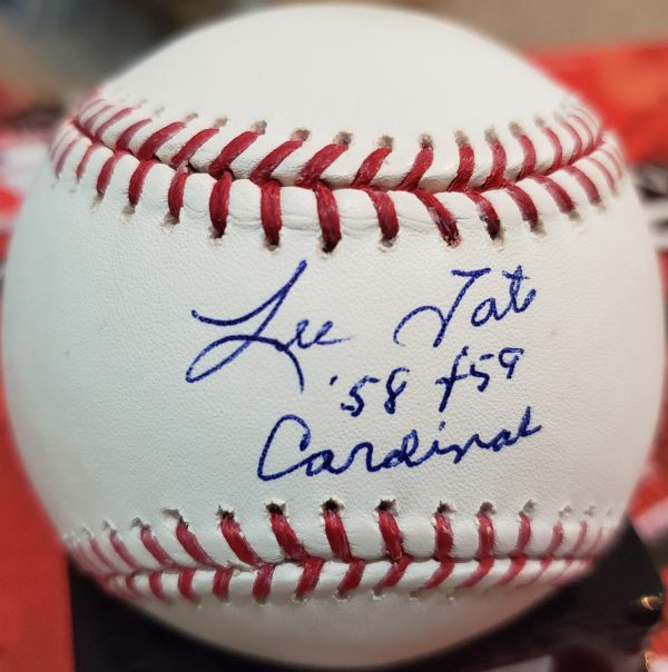 Autographed LEE TATE Official Major League Baseball