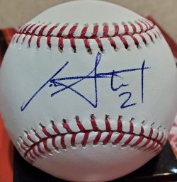 Autographed IAN STEWART Official Major League Baseball