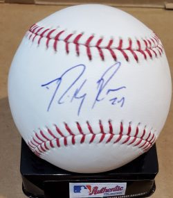 Autographed RICKY ROMERO Rawlings Official Major League Baseball with COA