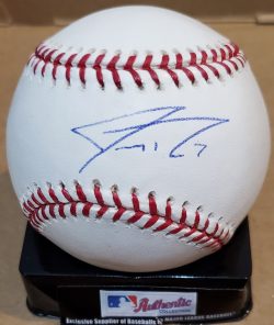 Autographed JEREMY REED Official Major League Baseball