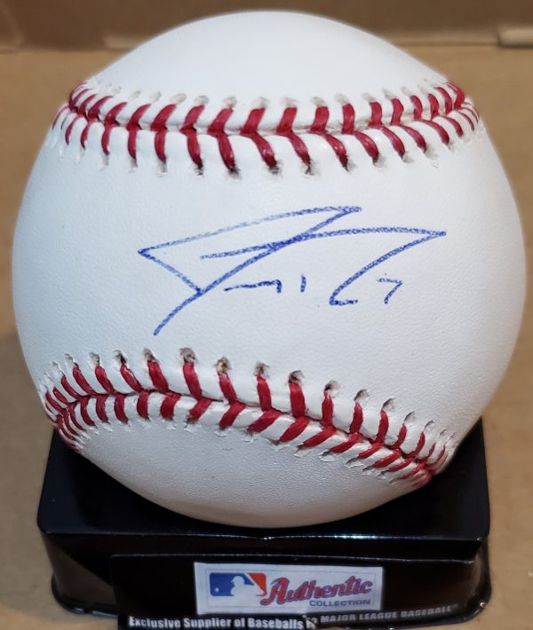 Autographed JEREMY REED Official Major League Baseball